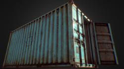 Shipping Container ONE – 3D Horse