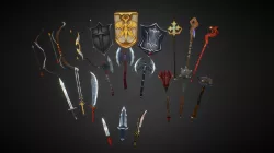 24 Fantasy Weapons