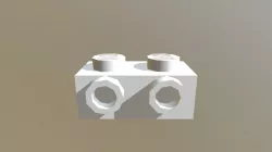 2x2 Stair Peice (white)