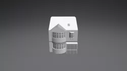 3d Existing House
