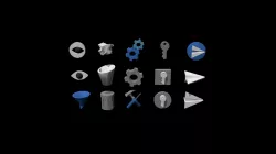 3D icond _Utilities /Settings