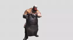 3d model free fire boss bucter ep ep
