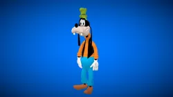 3D Model of Goofy