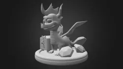 3D Printable Spyro The Dragon For Sale