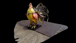 3D Scan || CNY Rooster in Penang (Malaysia) 2017