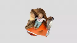 3D scanned doll