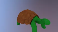 3D Turtle Sculpture
