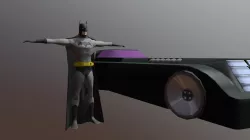 3DM Mini Project Batman & Batmobile