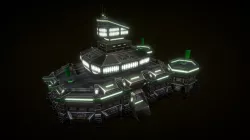 3DRT - Sci-Fi building - Command center