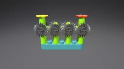 4x10LKR mit Blumen