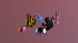 6 Test Objects (Quad-Remeshed)