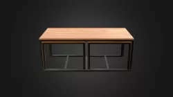 617223 MESA DE CENTRO SNOW