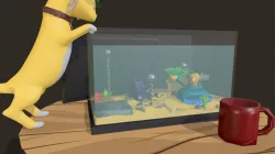 A Fish in a Tank (in a Tank)