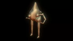 a strange robot