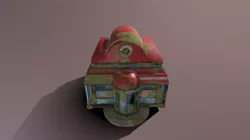 Abandoned Pokecenter - low poly