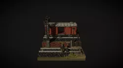 Abandoned Train Wagon
