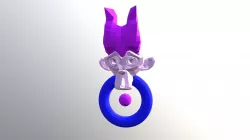 Abstract Trippy Monkey