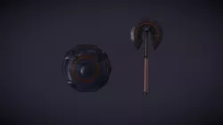 Adonna Velez's Shield and Axe
