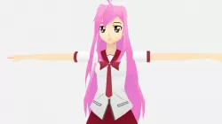 Aime Girl Student (Lowpoly)