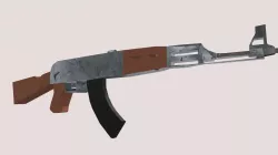 AK-47 low poly