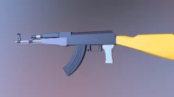 AK47_LowPoly