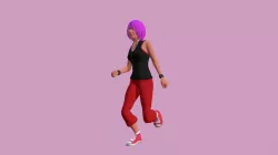 Alexis: Strut Cycle (Animated)