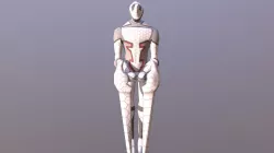 Alien Guardian Statue