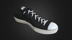 Converse shoes 2024 3d model