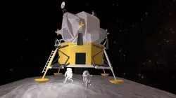 Allunaggio e passeggiata lunare