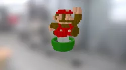 Amiibo Mario 8bit classic