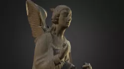 Angel figure at UAG, University of Pittsburgh