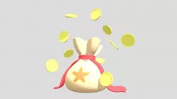 Animal Crossing Bell Bag