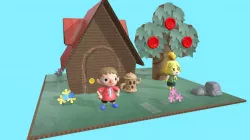 Animal Crossing Diorama
