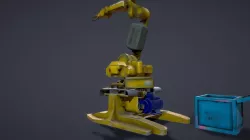 Animated Industrial Manipulator - Robotic Arm