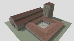 Antigua Catedral Románica de Burgos, España