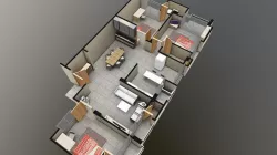 Apartment interior model