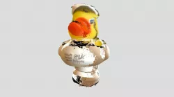 APS Rubber duck -- Texture Map Test 1