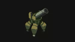 Artillery Mech - Into The Breach 3D fan art
