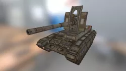 Artillery Tank - Game Model