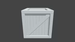 Assignment 3: High Poly (Crate)
