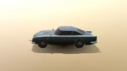 Aston Martin DB5 Low poly