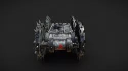 Avatar the last air bender Fire Nation Tank
