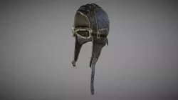 Aviator Helmet With Goggles