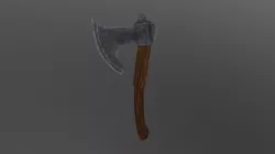 Ax Texture Painting Exercise for CG Cookie