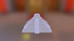 Aztec Pyramid Print