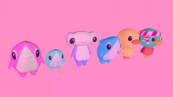 Baby sharks and ducks