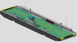 Balsa Ferry Santos Brazil