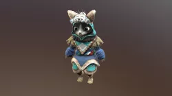 Banuk Palico (Monster Hunter/ Horizon Zero Dawn)