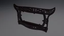 Barber Chair Frame