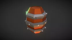 Barril - Barrel Low Poly